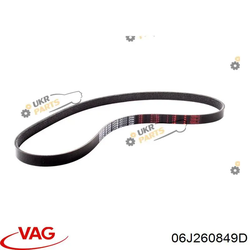 06J260849D VAG Correa poly v