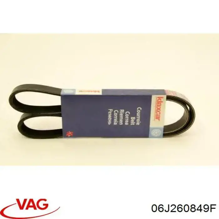 Correa de alternador 06J260849F VAG