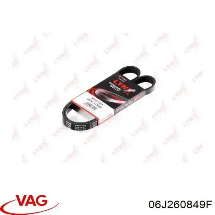 Correa accesorios VAG 06J260849F