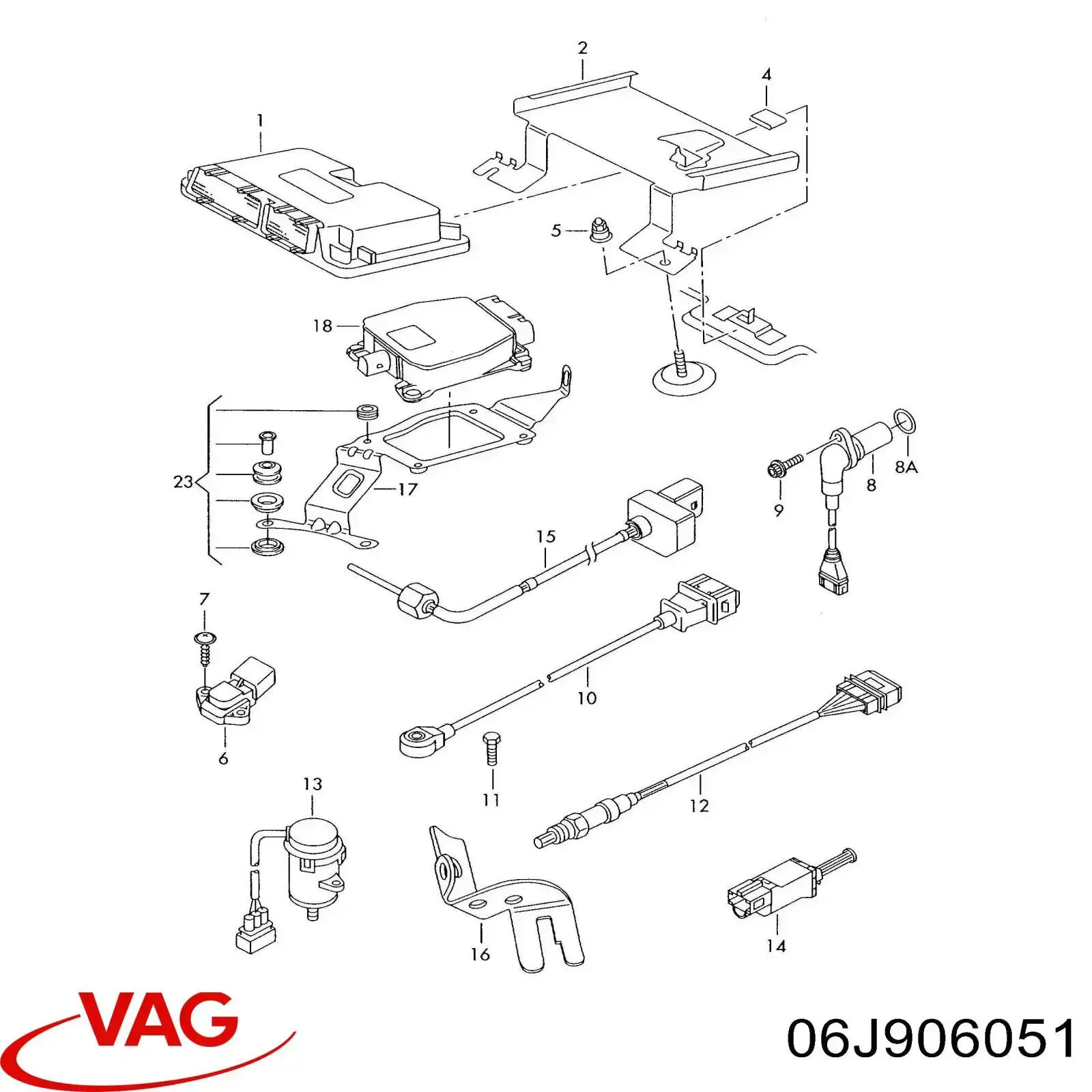 Sensor de presión de combustible VAG 06J906051 precio, desde 46,55 EUR