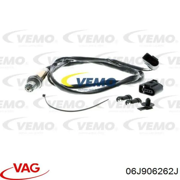 Sonda lambda, sensor de oxígeno después del catalizador derecho 06J906262J VAG
