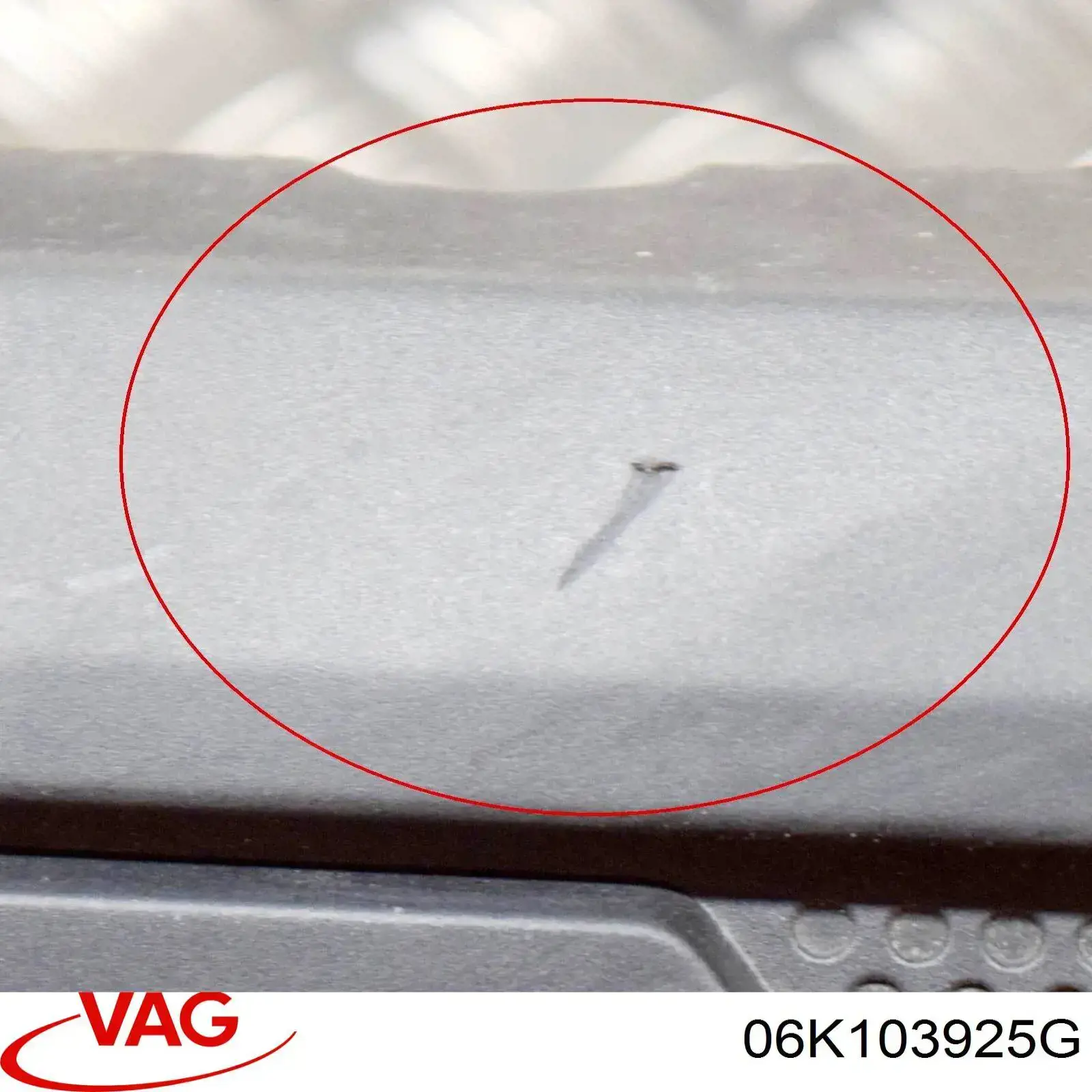 06K103925BN VAG Tapa del motor decorativa