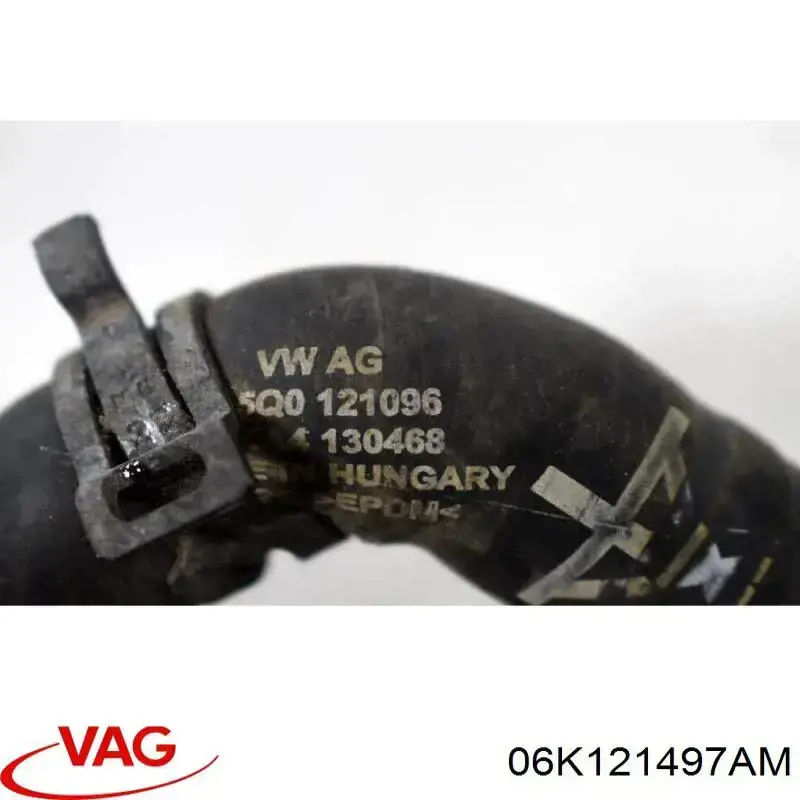 Manguito de líquido refrigerante VAG 06K121497BD precio, desde 91,69 EUR