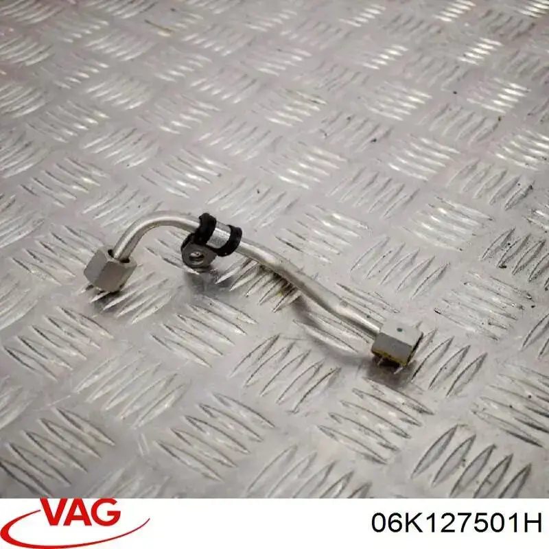 Tubo de combustible de la bomba de alta presión al riel de combustible VAG 06K127501H precio, desde 81,76 EUR