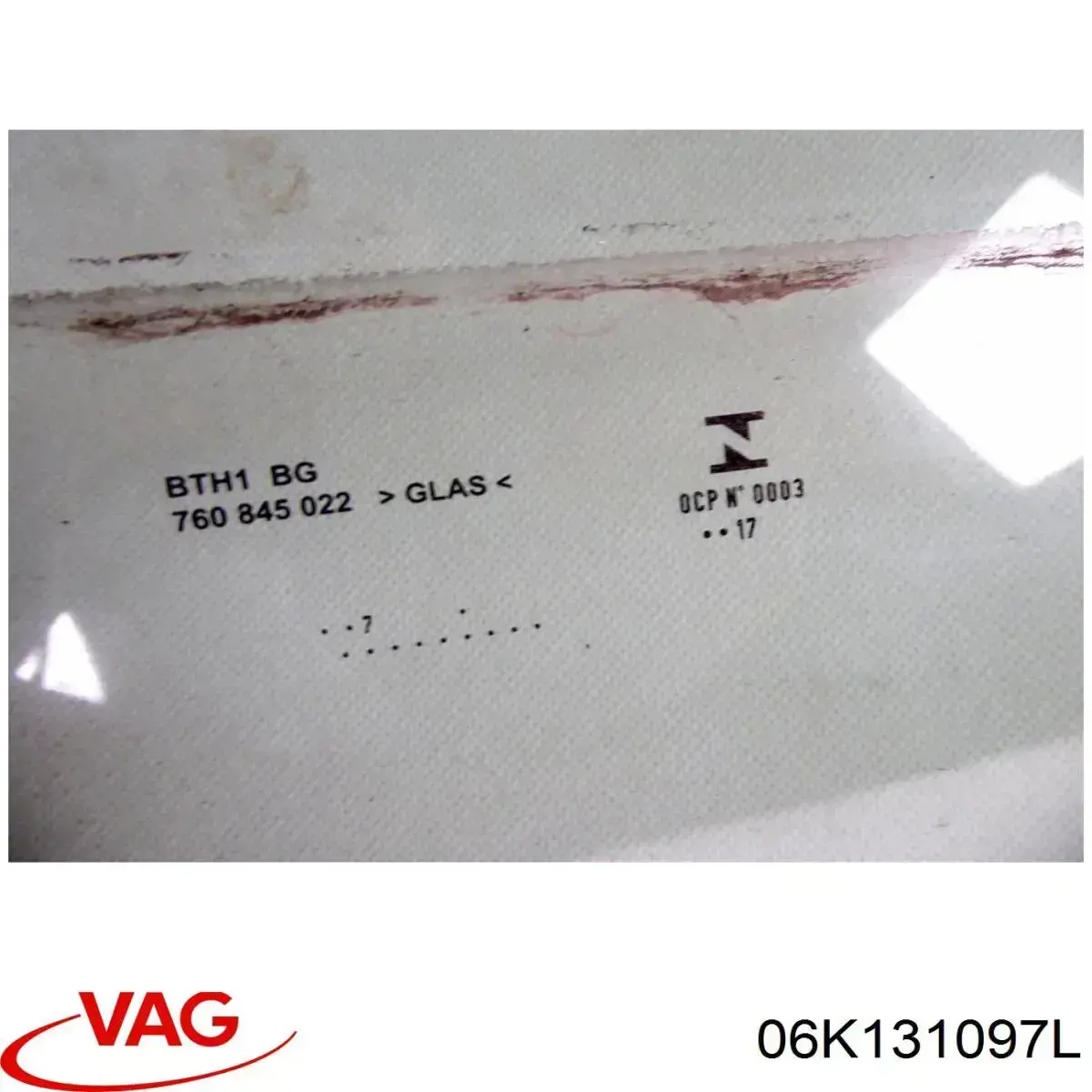 Válvula de aire secundario 06K131097L VAG
