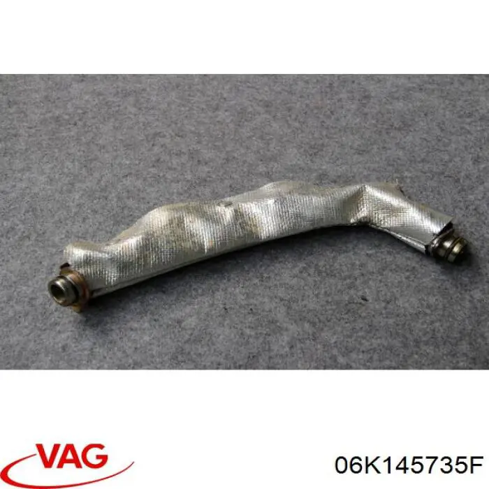 Tubo de drenaje de aceite de turbocompresor VAG 06K145735F precio, desde 60,12 EUR