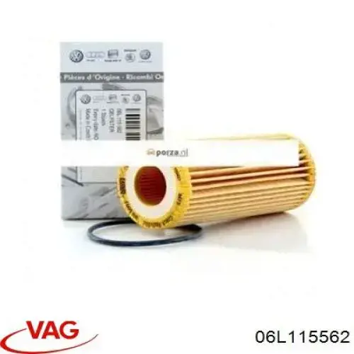 06L115562 VAG filtro de aceite
