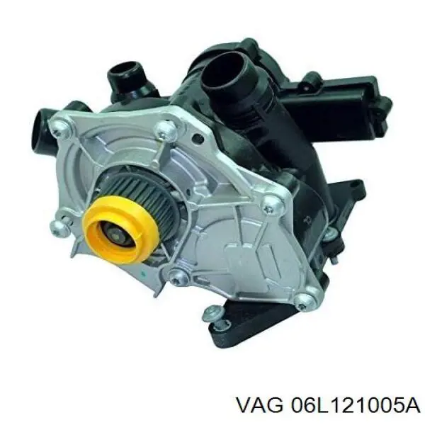 Motor de agua, completo con caja VAG 06L121005A