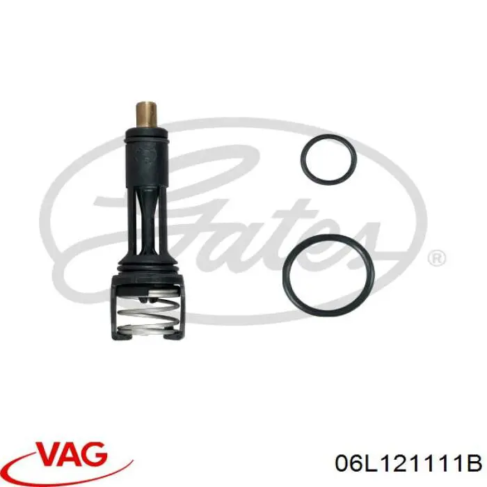 Bomba de agua de refrigeración con carcasa 06L121111B VAG