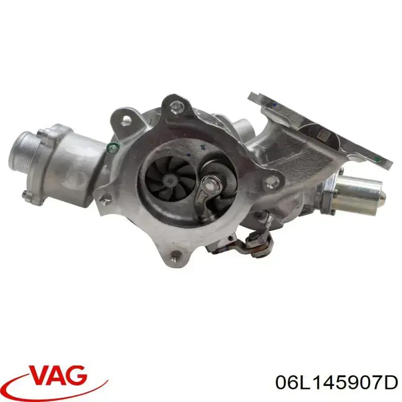 06L145907D VAG turbocompresor