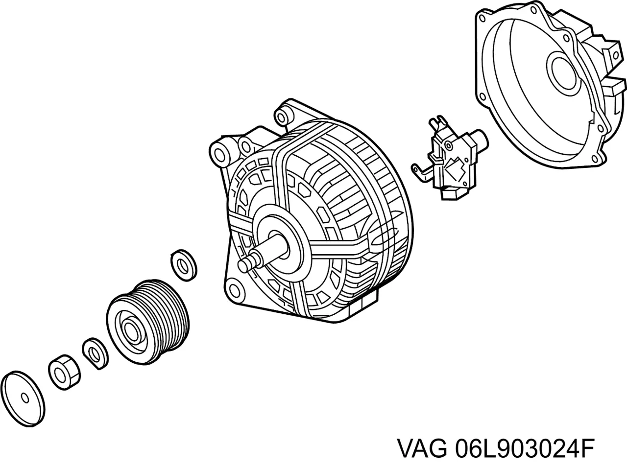 Comprar 06L903024F VAG Dynamo