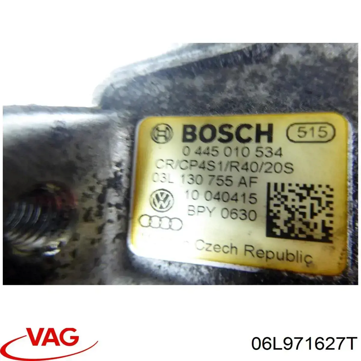 Conector de inyector de combustible 06L971627T VAG