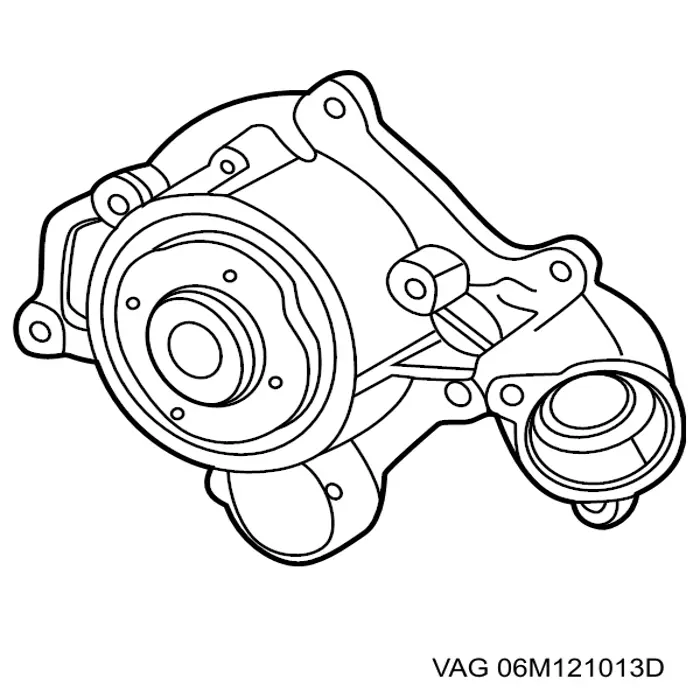 06M121013D VAG bomba de agua