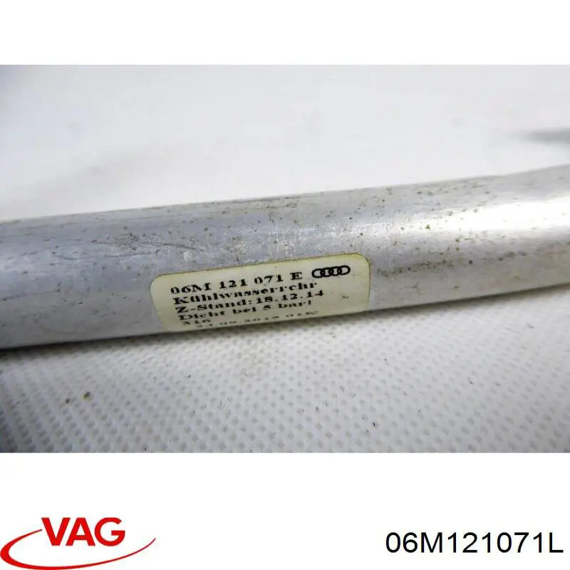 Comprar 06M121071L VAG Manguera de refrigerante del turbocompresor, entrada