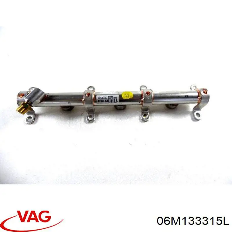 06M133315L VAG rampa de inyectores izquierda