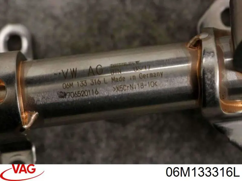 Rampa de combustible derecha VAG 06M133316L precio, desde 90,02 EUR