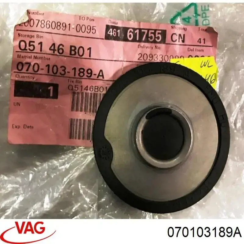 Comprar 70103189A VAG Tapon culata