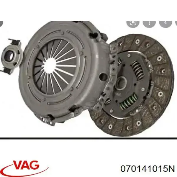 Mecanismo de embrague VAG 070141015N precio, desde 184,15 EUR