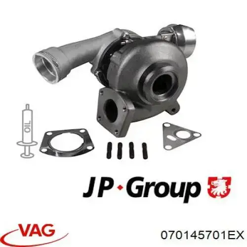 070145701EX VAG turbocompresor