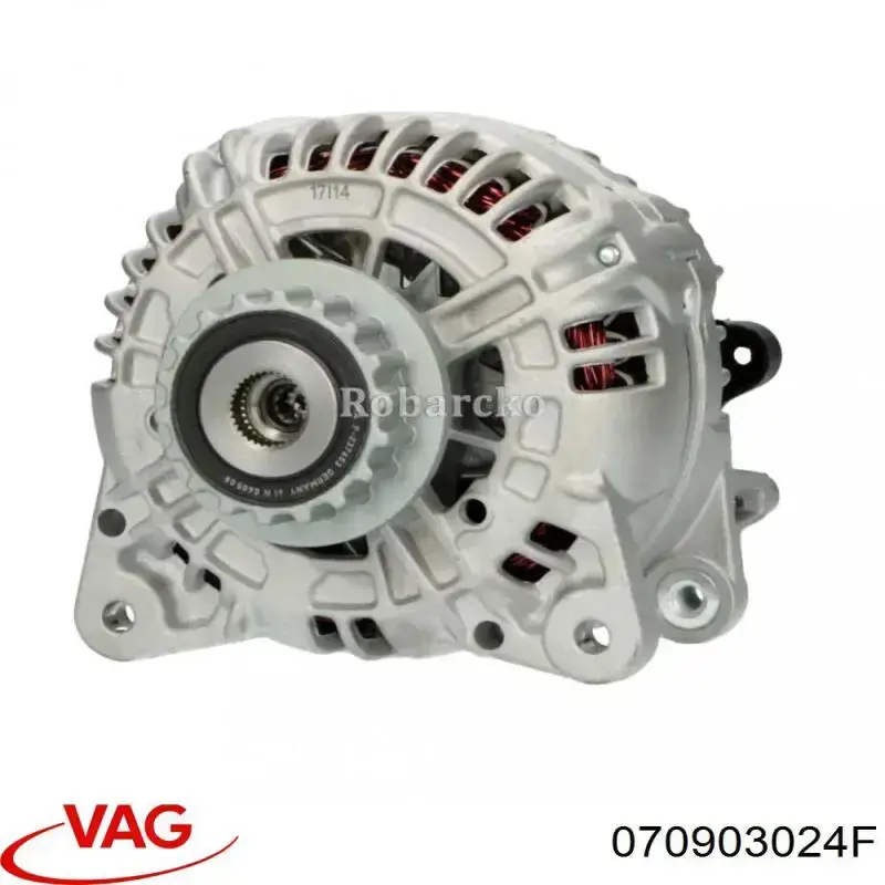 070903024F VAG Alternador de coche