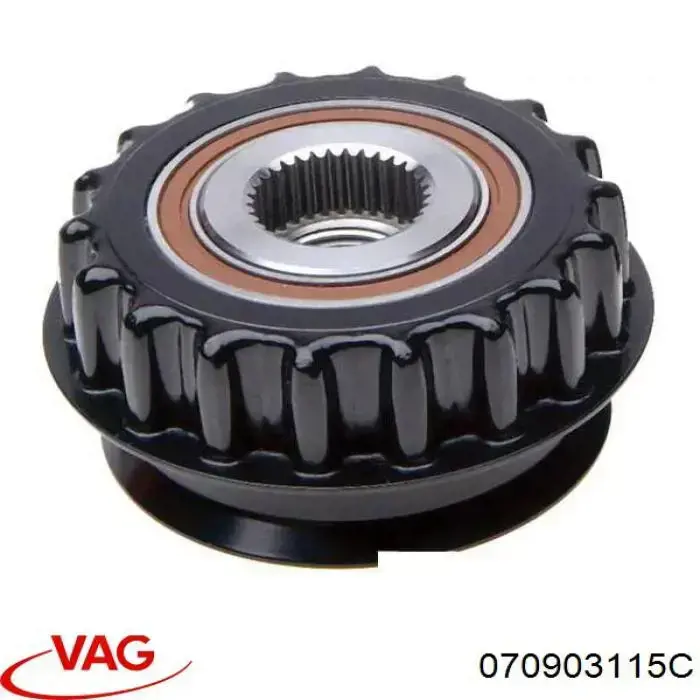 Polea rueda libre VAG 070903115C precio, desde 81,51 EUR