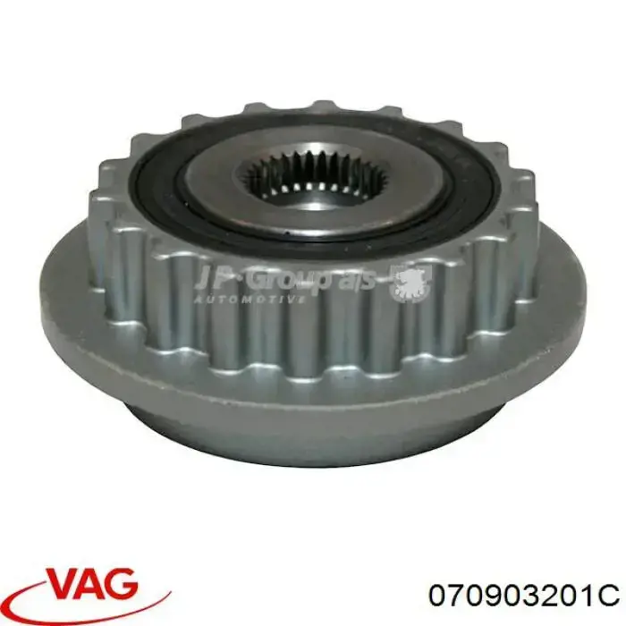 Polea rueda libre VAG 070903201C precio, desde 47,02 EUR
