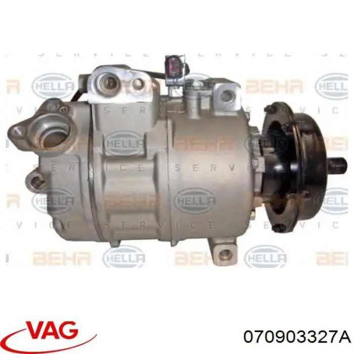 Embrague del compresor del aire acondicionado VAG 070903327A