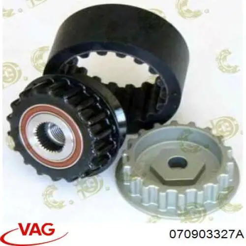 Acoplamiento magnético compresor aire acondicionado VAG 070903327A precio, desde 148,24 EUR