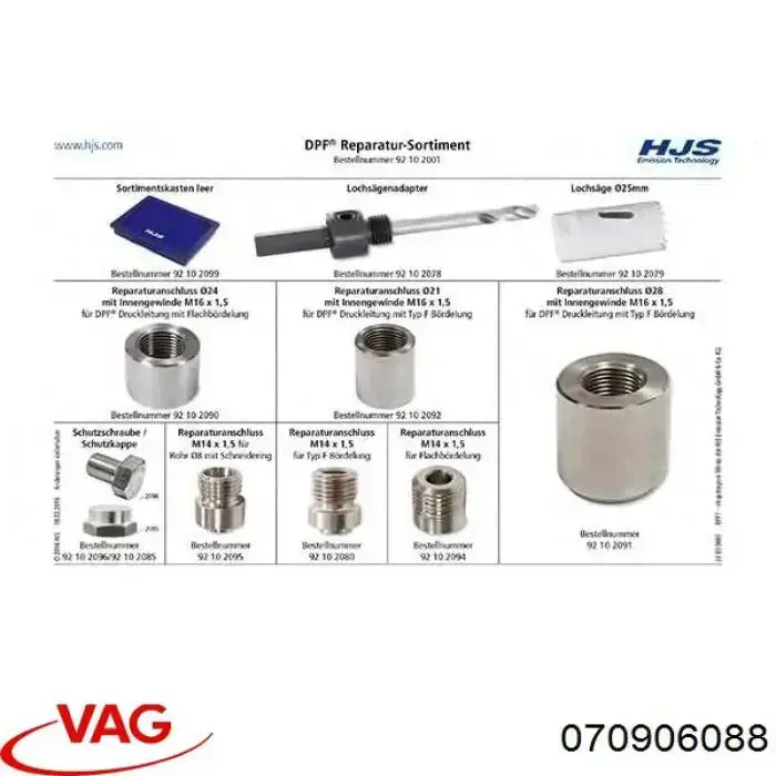 Sensor de temperatura de gases de escape antes de la turbina 90265 NTK