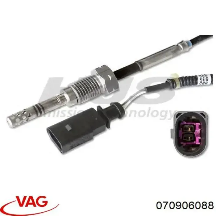 070906088 VAG sensor de temperatura, gas de escape, antes de turbina