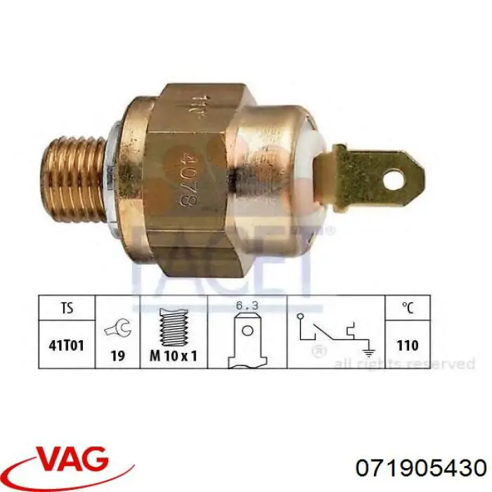 Cables de encendido VAG 071905430
