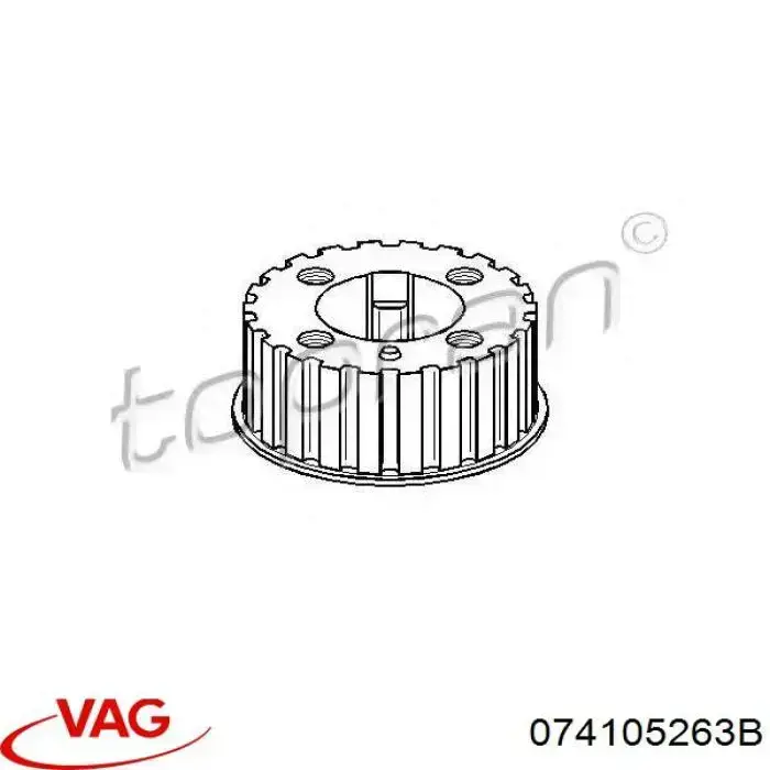 Comprar 074105263B VAG Piñón del cigüeñal