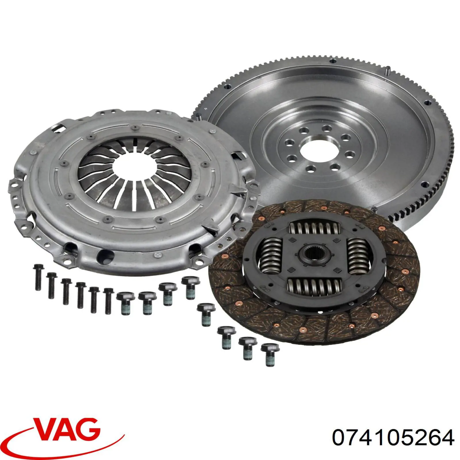 074105264 VAG kit de embrague (3 partes)