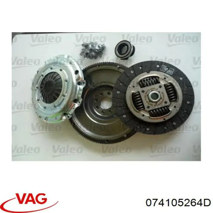 074105264D VAG kit de embrague (3 partes)