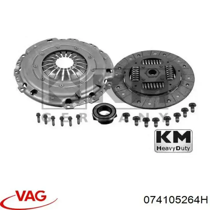 Mecanismo de embrague VAG 074105264H precio, desde 321,69 EUR