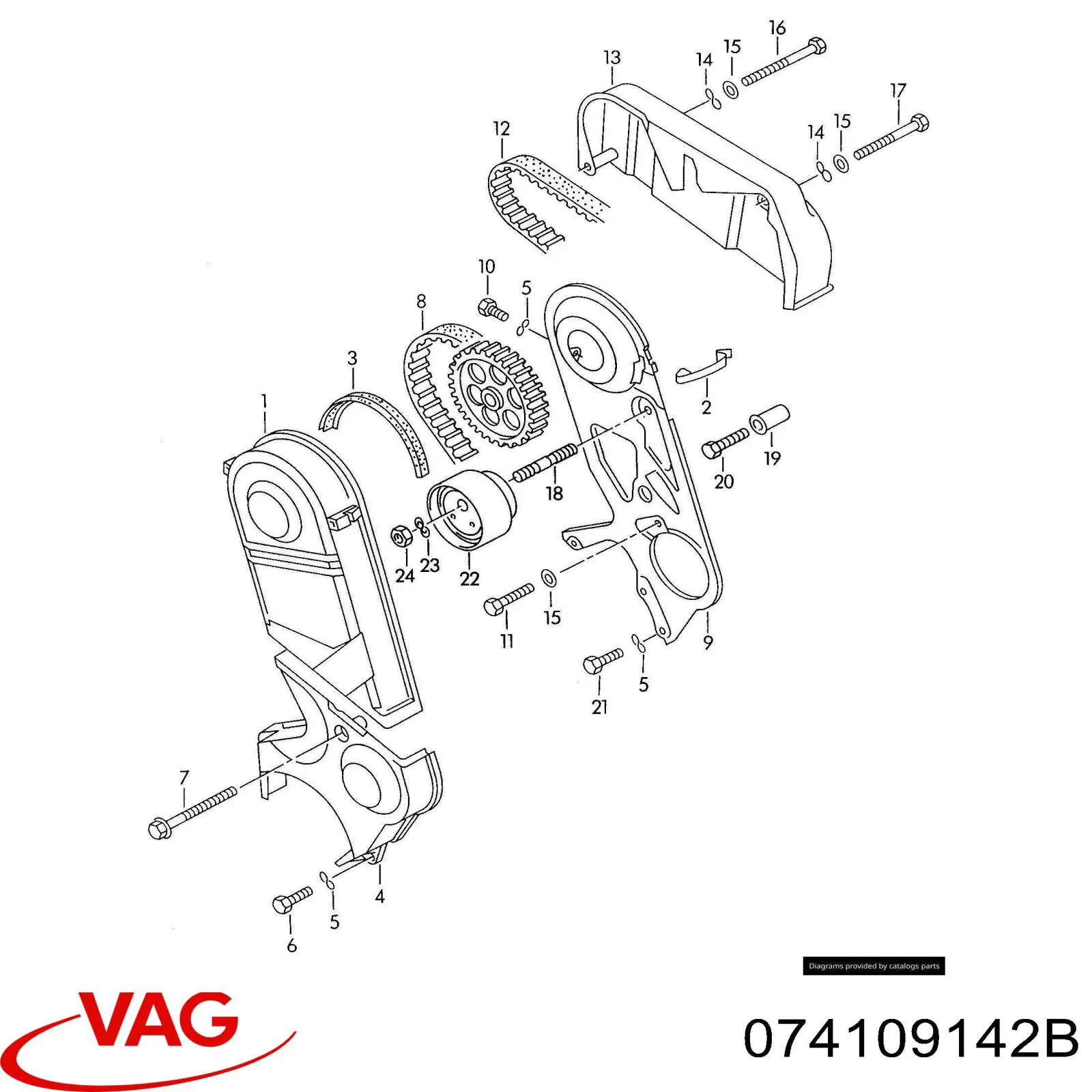  VAG 074109142B precio, desde  