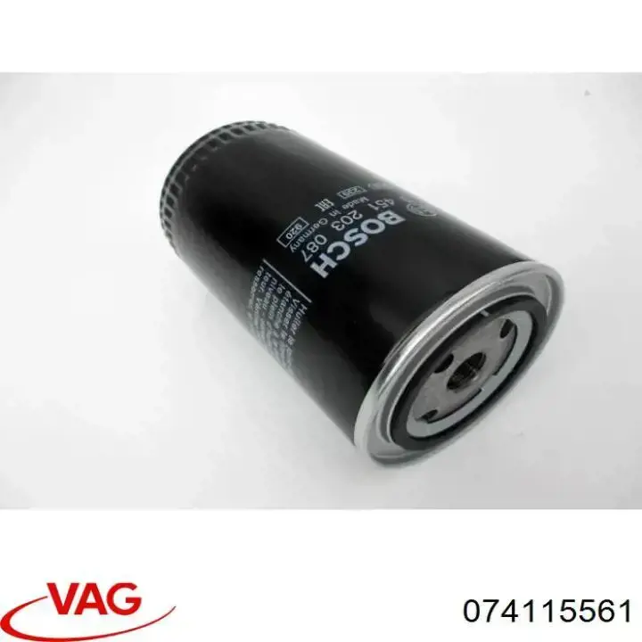 Filtro de aceite motor VAG 074115561