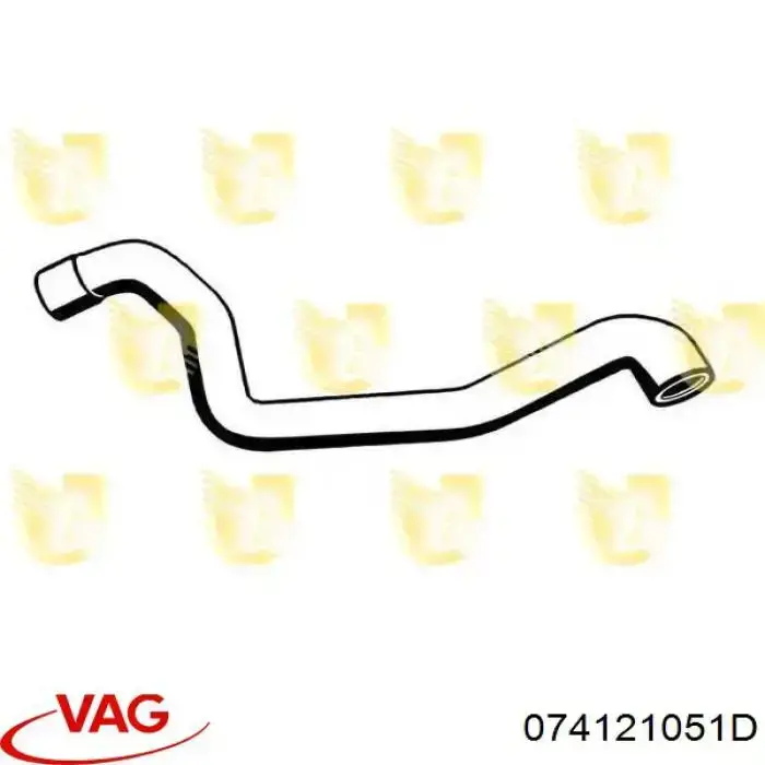 Manguera inferior del radiador VAG 074121051D precio, desde 24,62 EUR