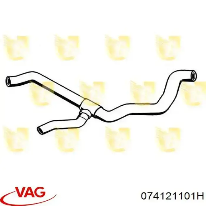 Manguera superior del radiador VAG 074121101H precio, desde 50,01 EUR