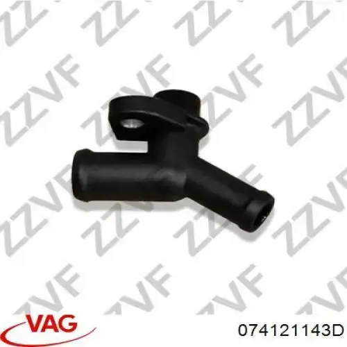Comprar 074121143D VAG Brida del sistema de refrigeración (triple unión)