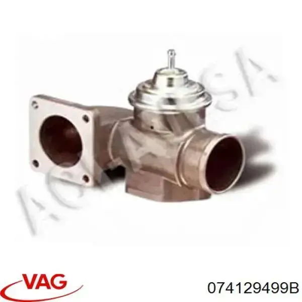 Válvula de regulación de gases VAG 074129499B precio, desde 89,06 EUR