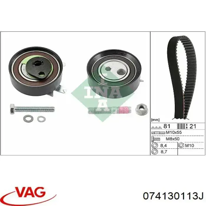 Correa de la bomba de inyección VAG 074130113J
