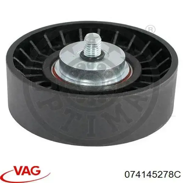 Polea tensora correa poli V 074145278C VAG