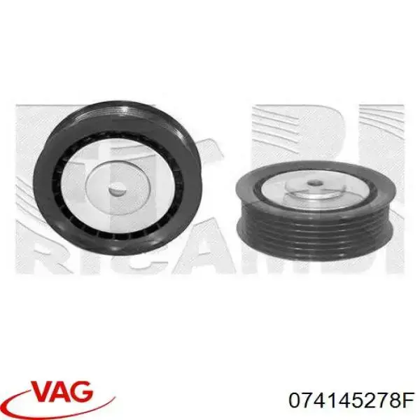 Comprar 074145278F VAG Polea tensora, correa poli V