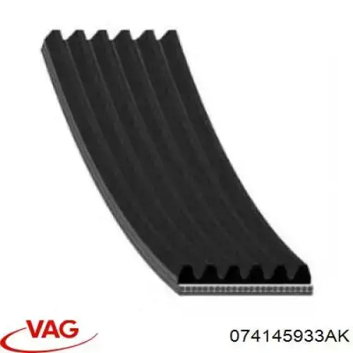 Correa de alternador 074145933AK VAG