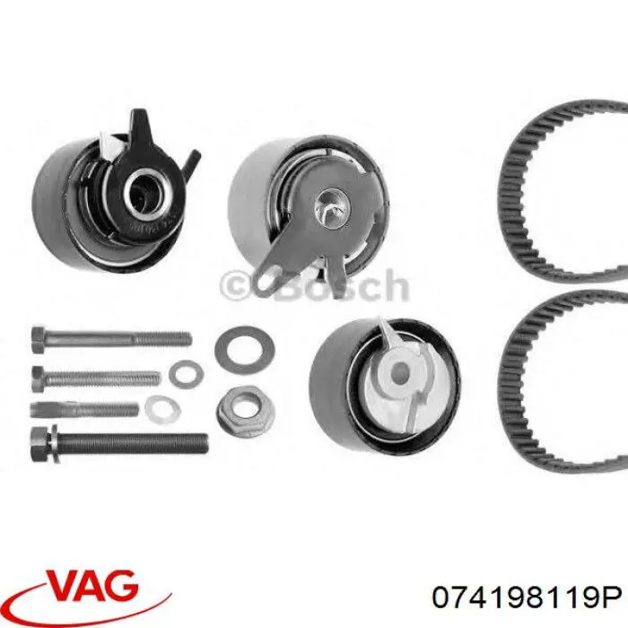 Juego de correas dentadas VAG 074198119P precio, desde 145,49 EUR