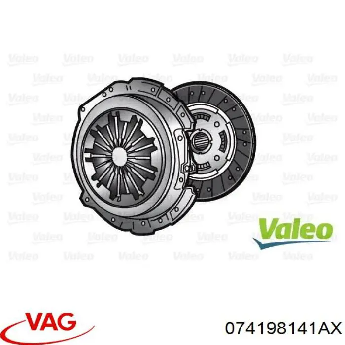 074198141AX VAG Embrague motor