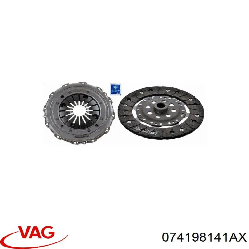 Mecanismo de embrague VAG 074198141AX precio, desde 116,40 EUR