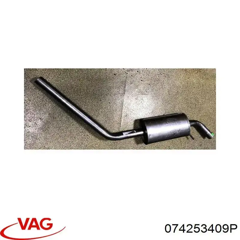 Silenciador central VAG 074253409P precio, desde 70,67 EUR