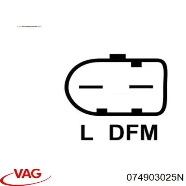 Alternador 074903025N VAG